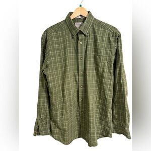 L.L. Bean men’s size M Kennebunk Sport wrinkle-Free long sleeve dress sport EUC